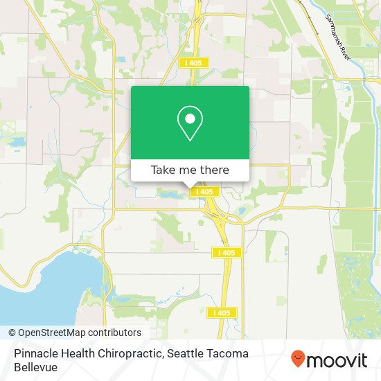 Pinnacle Health Chiropractic map