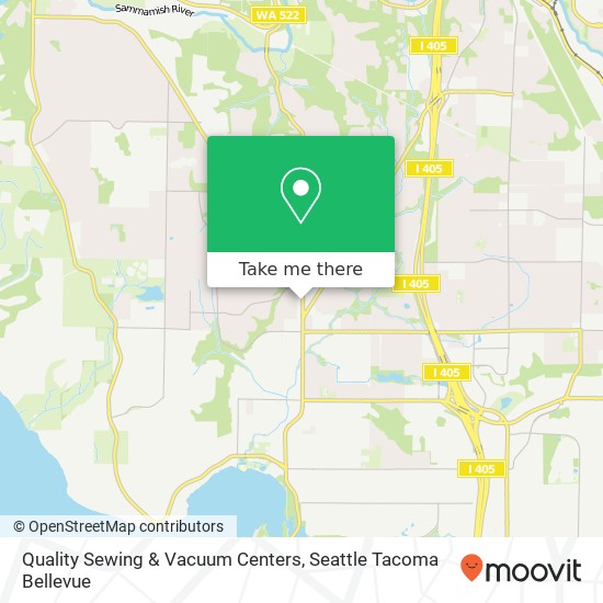 Mapa de Quality Sewing & Vacuum Centers