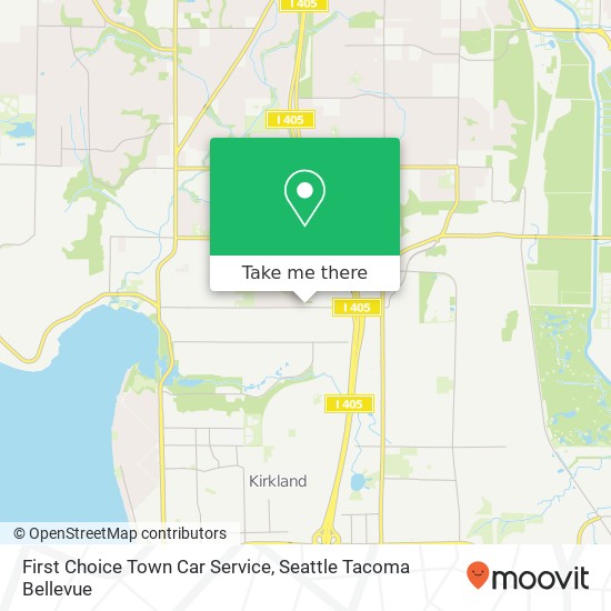 Mapa de First Choice Town Car Service