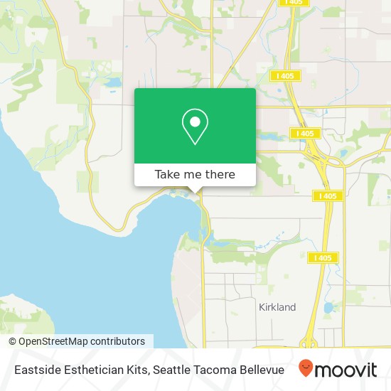 Mapa de Eastside Esthetician Kits