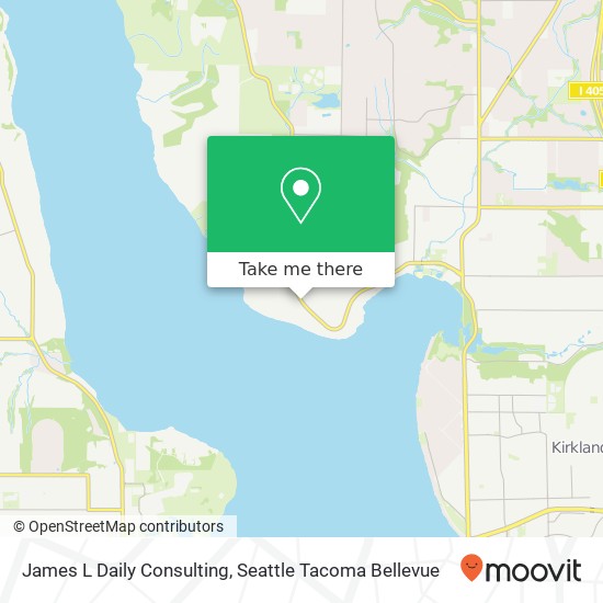 James L Daily Consulting map