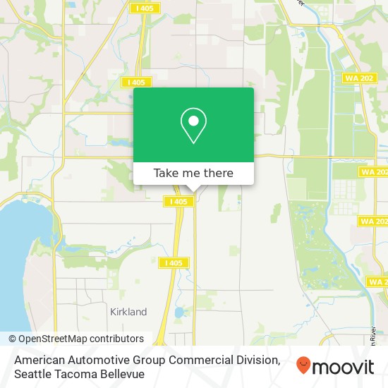 American Automotive Group Commercial Division map