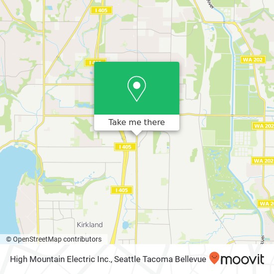 High Mountain Electric Inc. map