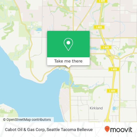 Cabot Oil & Gas Corp map