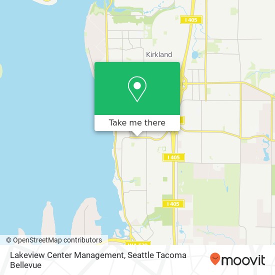 Lakeview Center Management map