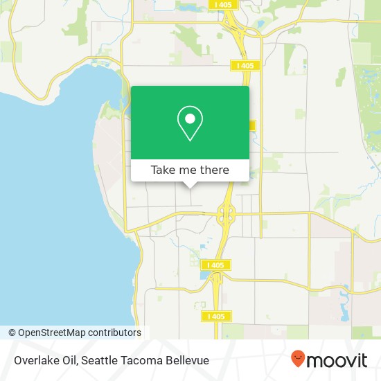 Overlake Oil map