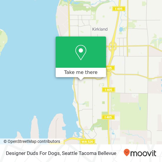 Designer Duds For Dogs map