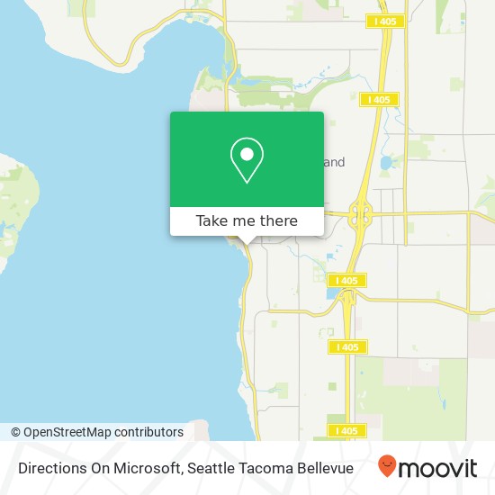 Mapa de Directions On Microsoft