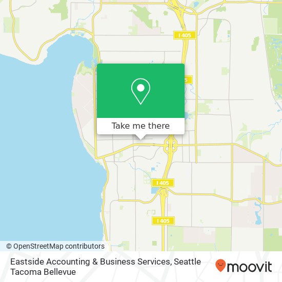 Mapa de Eastside Accounting & Business Services