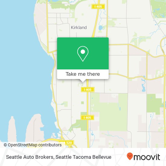 Mapa de Seattle Auto Brokers