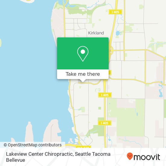 Mapa de Lakeview Center Chiropractic