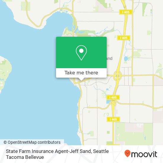 Mapa de State Farm Insurance Agent-Jeff Sand