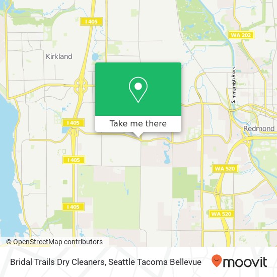 Mapa de Bridal Trails Dry Cleaners