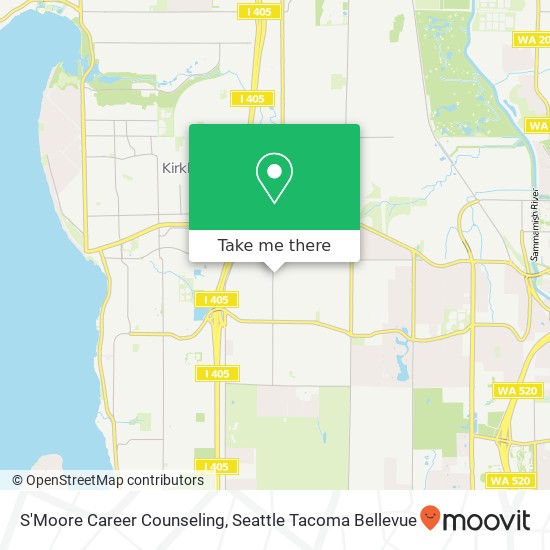 S'Moore Career Counseling map