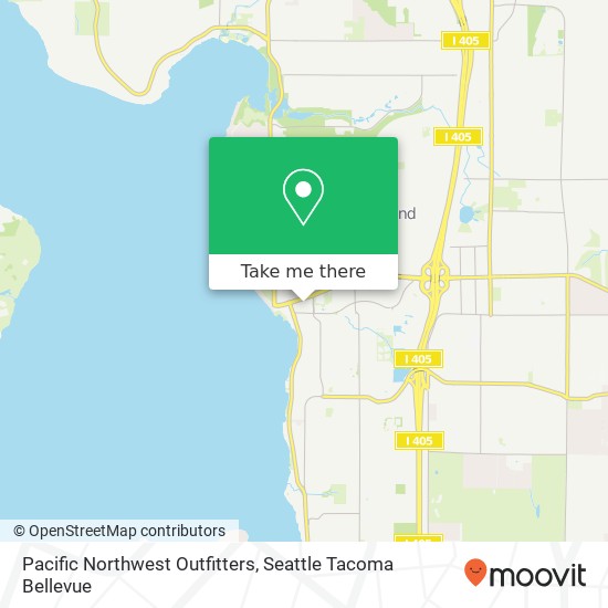 Pacific Northwest Outfitters map