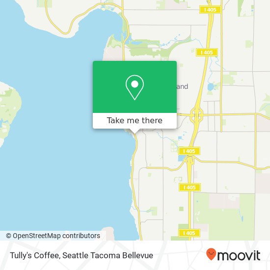 Mapa de Tully's Coffee