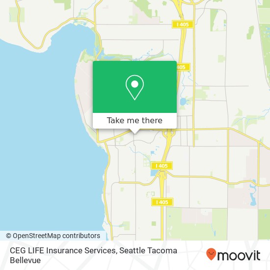 CEG LIFE Insurance Services map