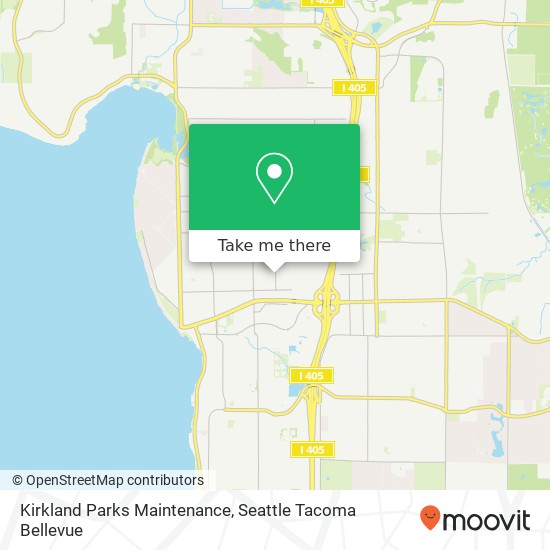 Mapa de Kirkland Parks Maintenance