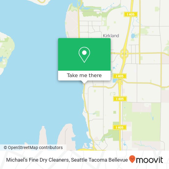 Michael's Fine Dry Cleaners map
