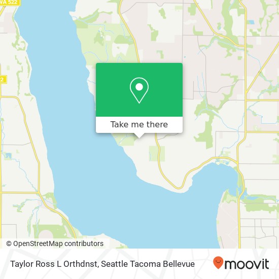 Taylor Ross L Orthdnst map