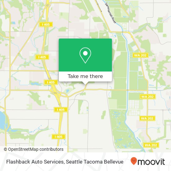 Flashback Auto Services map