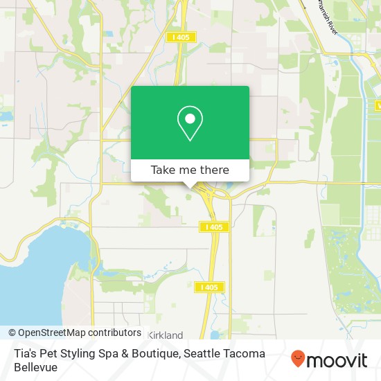 Tia's Pet Styling Spa & Boutique map