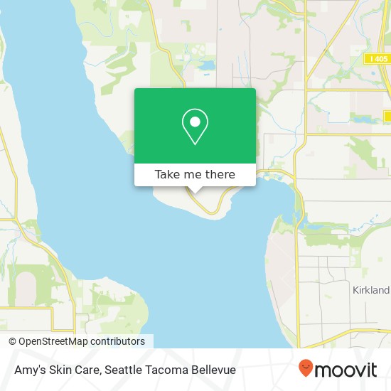 Amy's Skin Care map
