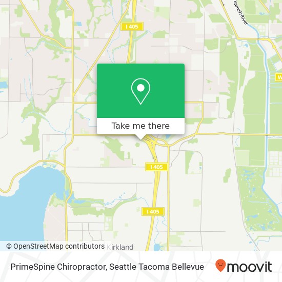 PrimeSpine Chiropractor map