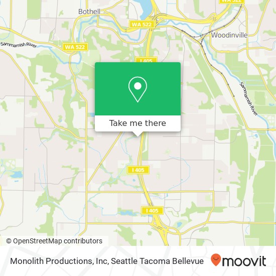Mapa de Monolith Productions, Inc
