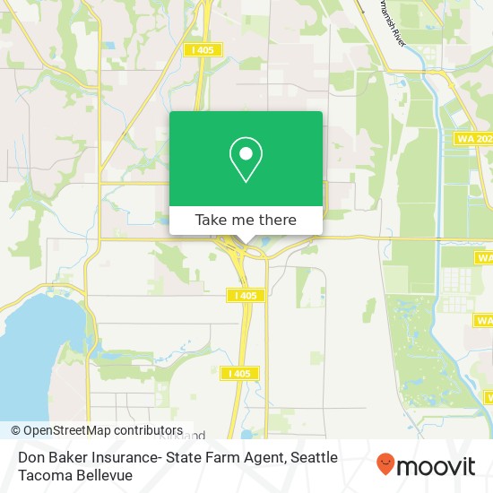 Mapa de Don Baker Insurance- State Farm Agent