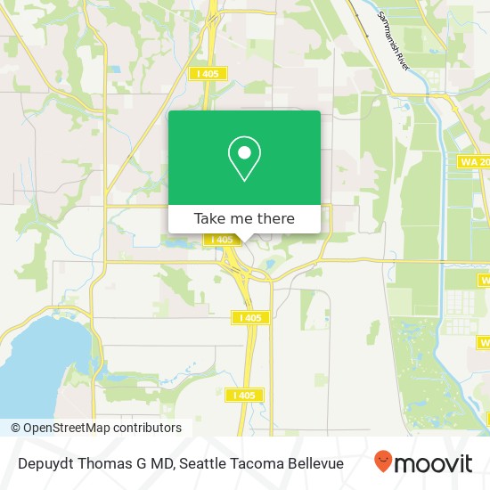Depuydt Thomas G MD map