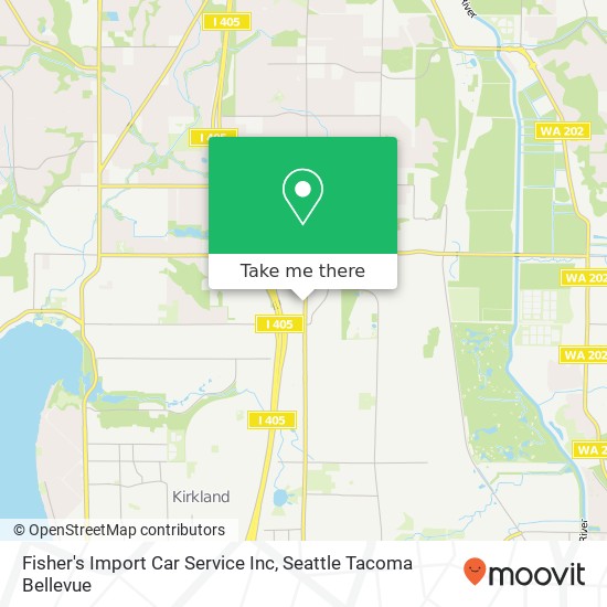 Mapa de Fisher's Import Car Service Inc