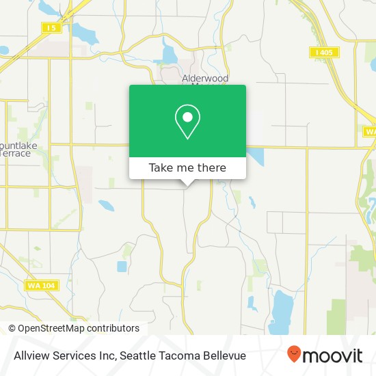 Allview Services Inc map