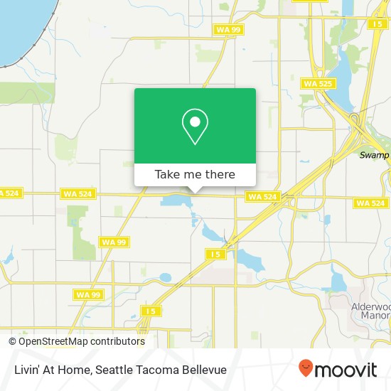 Livin' At Home map