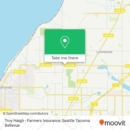 Troy Haigh - Farmers Insurance map