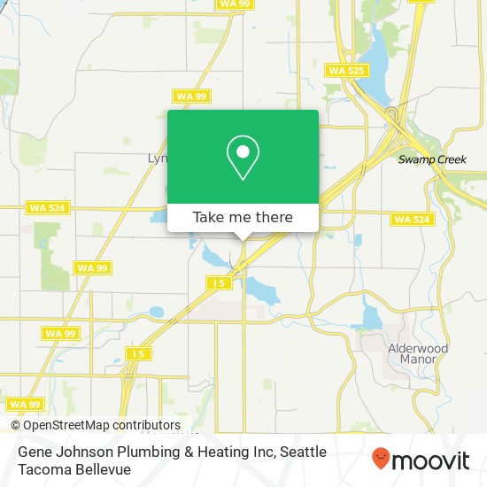 Gene Johnson Plumbing & Heating Inc map