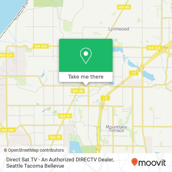 Mapa de Direct Sat TV - An Authorized DIRECTV Dealer