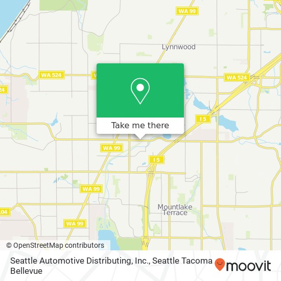 Mapa de Seattle Automotive Distributing, Inc.