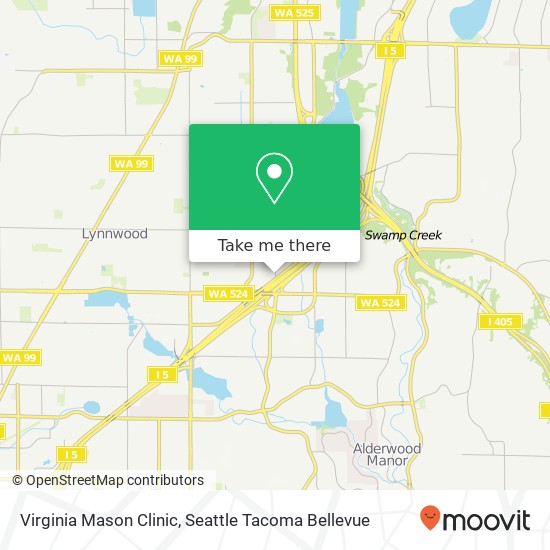 Virginia Mason Clinic map