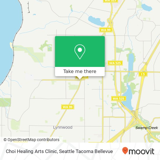 Mapa de Choi Healing Arts Clinic