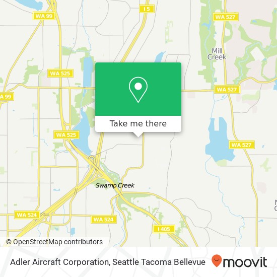 Adler Aircraft Corporation map