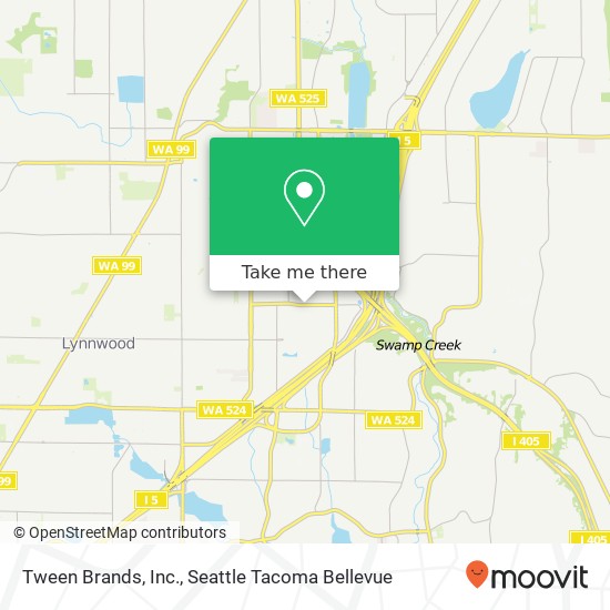 Tween Brands, Inc. map