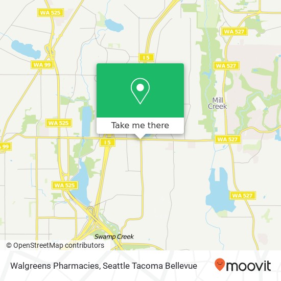 Walgreens Pharmacies map