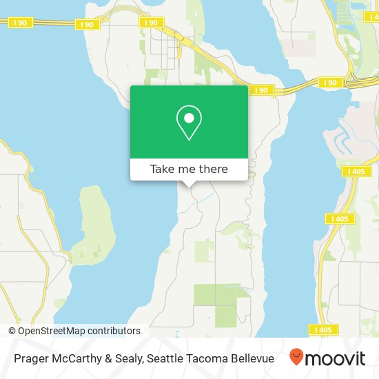 Prager McCarthy & Sealy map
