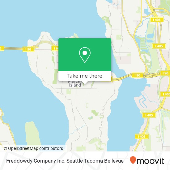 Freddowdy Company Inc map