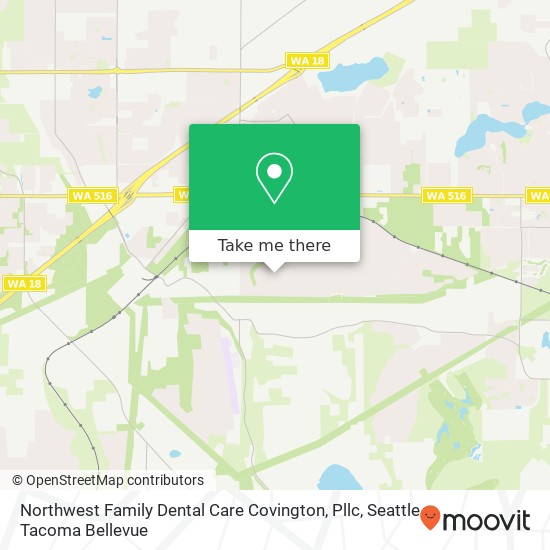 Mapa de Northwest Family Dental Care Covington, Pllc