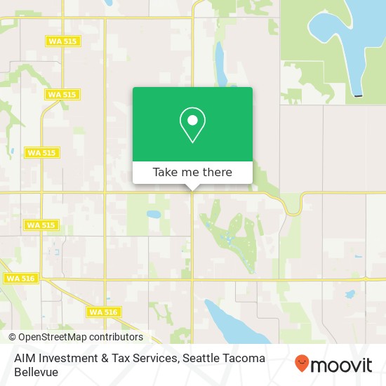 AIM Investment & Tax Services map