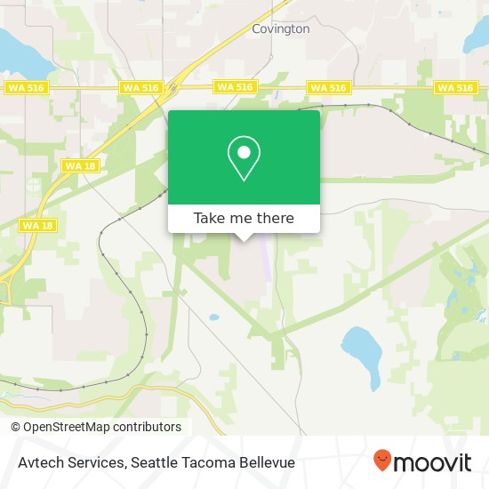 Avtech Services map