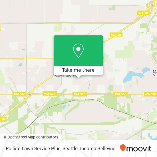 Rollie's Lawn Service Plus map