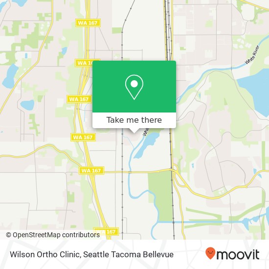 Wilson Ortho Clinic map